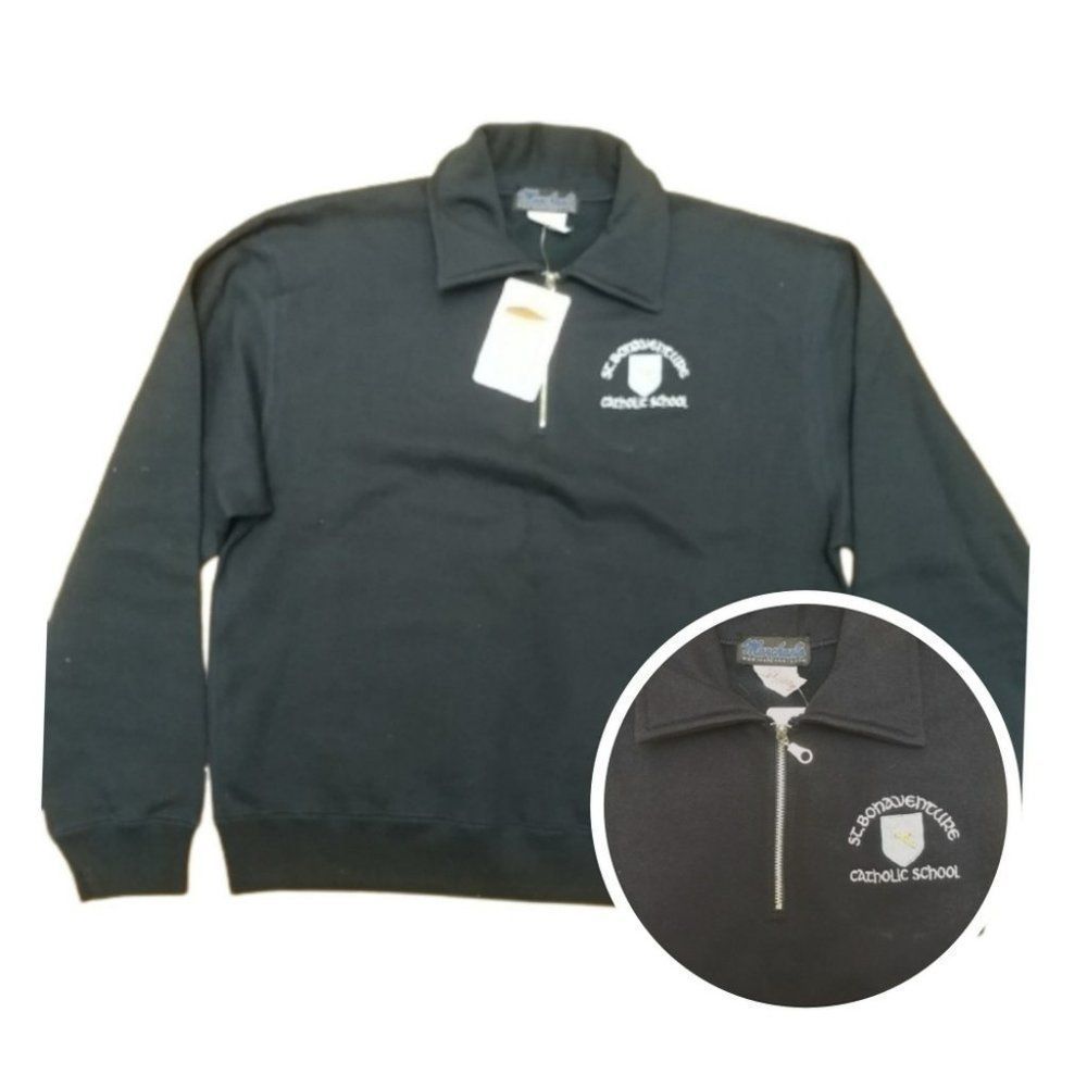 Quarter Zip Pullover Sweater youth size XL